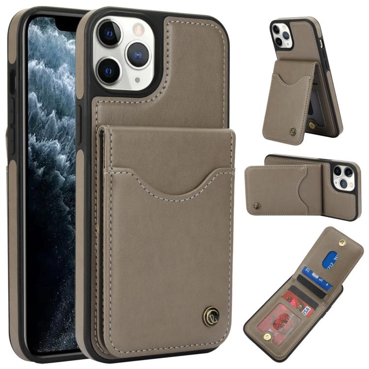 AwQuer Vertical Flip Card Bag Holder Leather Phone Case, For iPhone 11, For iPhone 11 Pro, For iPhone X / XS