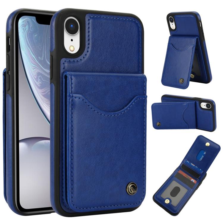 AwQuer Vertical Flip Card Bag Holder Leather Phone Case, For iPhone XR, For iPhone XS Max, For iPhone 7 Plus / 8 Plus