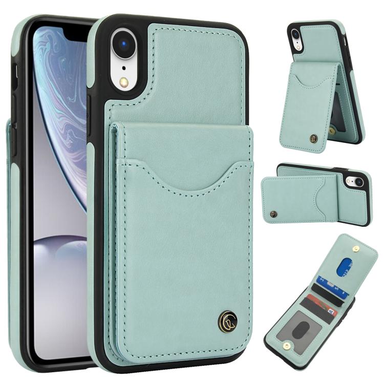 AwQuer Vertical Flip Card Bag Holder Leather Phone Case, For iPhone XR, For iPhone XS Max, For iPhone 7 Plus / 8 Plus