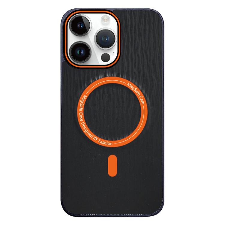 Contrast Color Imitation Wood Texture MagSafe Phone Case, For iPhone 13 Pro Max, For iPhone 13 Pro, For iPhone 13