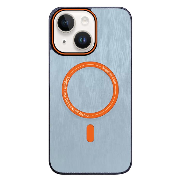 Contrast Color Imitation Wood Texture MagSafe Phone Case, For iPhone 13 Pro Max, For iPhone 13 Pro, For iPhone 13