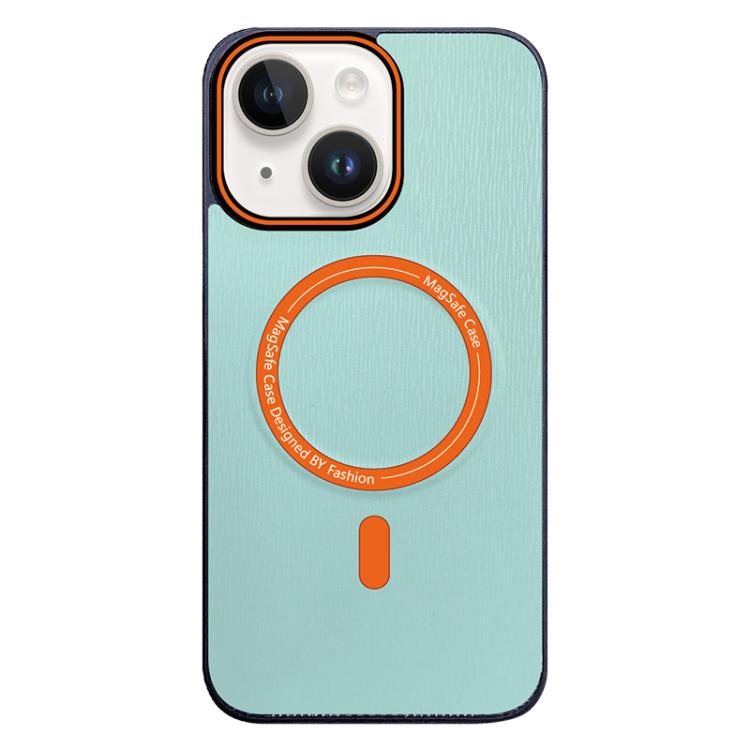 Contrast Color Imitation Wood Texture MagSafe Phone Case, For iPhone 13 Pro Max, For iPhone 13 Pro, For iPhone 13