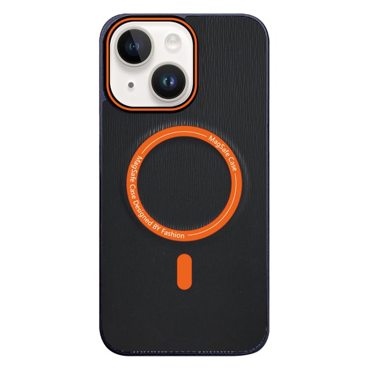 Contrast Color Imitation Wood Texture MagSafe Phone Case, For iPhone 13 Pro Max, For iPhone 13 Pro, For iPhone 13