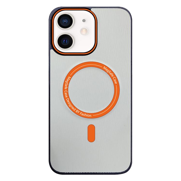 Contrast Color Imitation Wood Texture MagSafe Phone Case, For iPhone 12, For iPhone 12 Pro Max, For iPhone 12 Pro