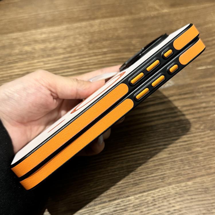 Contrast Color Imitation Wood Texture MagSafe Phone Case, For iPhone 13 Pro Max, For iPhone 13 Pro, For iPhone 13