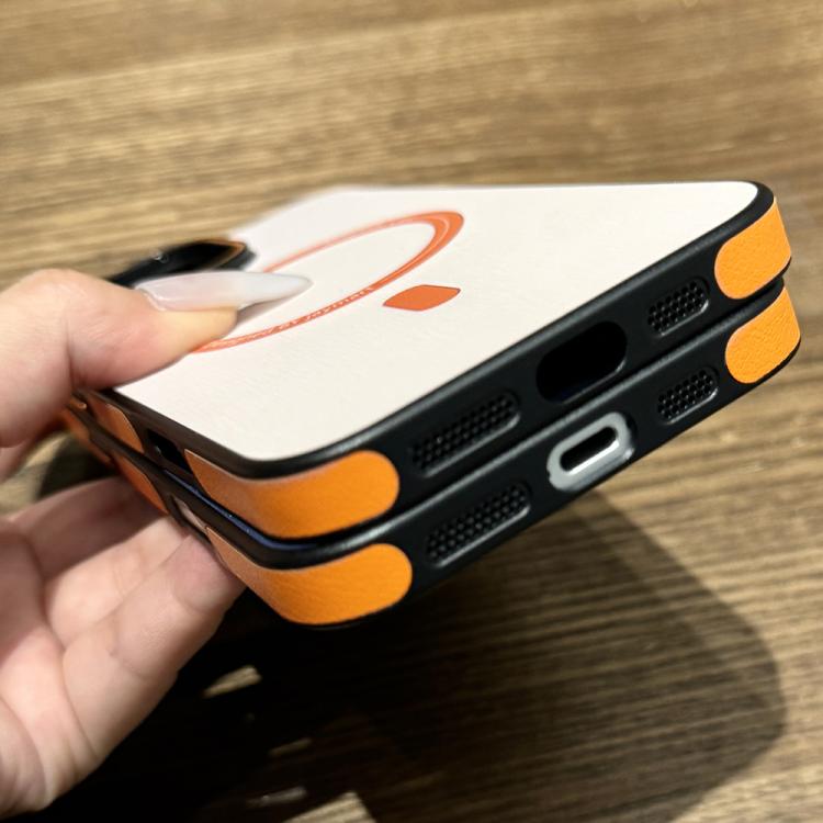 Contrast Color Imitation Wood Texture MagSafe Phone Case, For iPhone 13 Pro Max, For iPhone 13 Pro, For iPhone 13