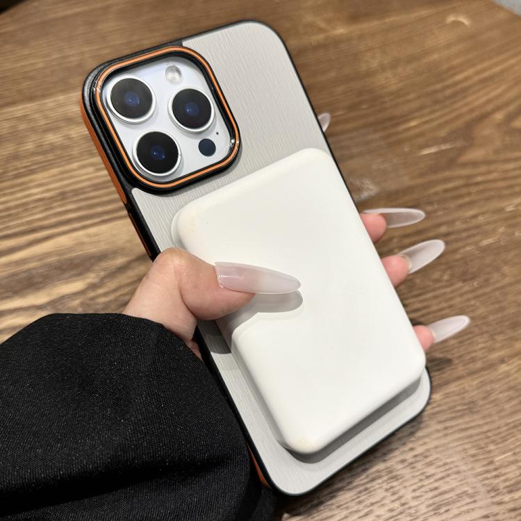 Contrast Color Imitation Wood Texture MagSafe Phone Case, For iPhone 13 Pro Max, For iPhone 13 Pro, For iPhone 13