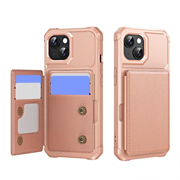 Horizontal Flip Card Bag Holder Leather Phone Case, For iPhone 15 Plus, For iPhone 15, For iPhone 14 Plus, For iPhone 14