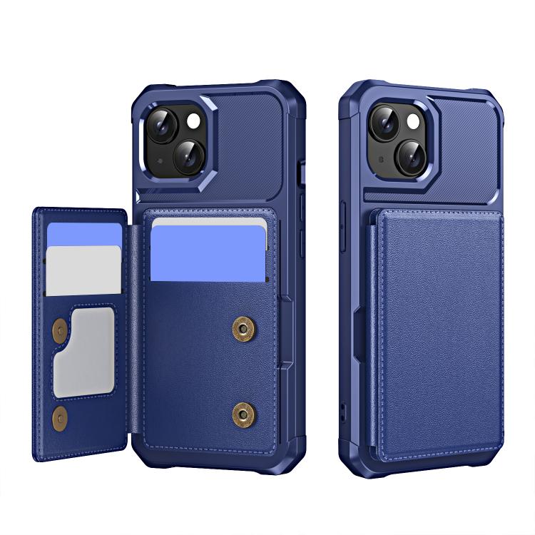 Horizontal Flip Card Bag Holder Leather Phone Case, For iPhone 15 Plus, For iPhone 15, For iPhone 14 Plus, For iPhone 14