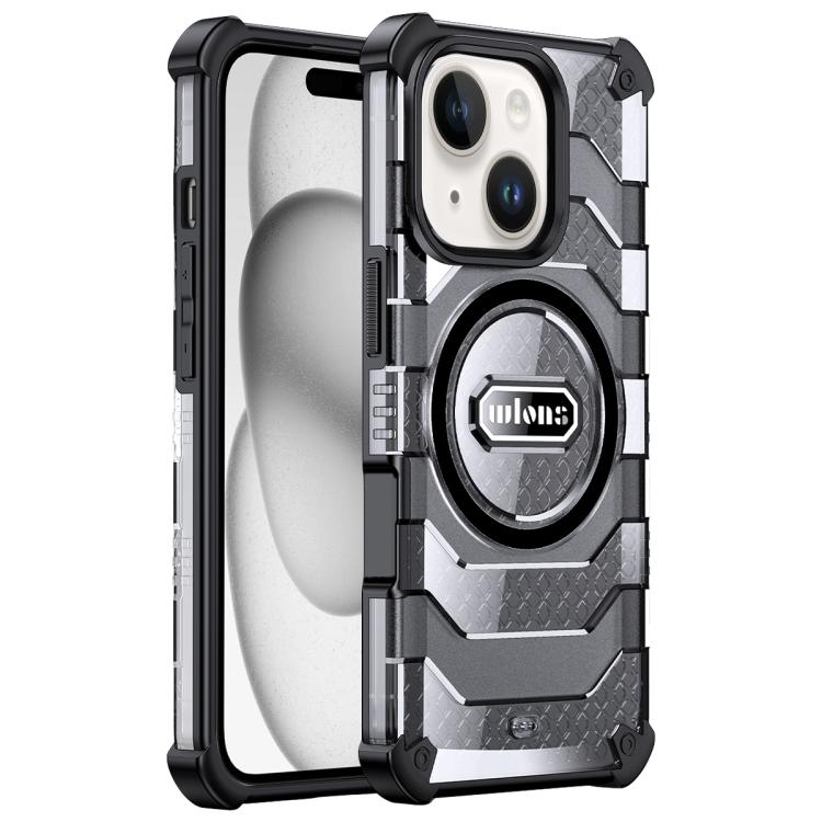 wlons Explorer Series PC Hybrid TPU MagSafe Magnetic Case, For iPhone 16 Pro Max, For iPhone 16 Pro, For iPhone 15 Pro Max, For iPhone 15 Pro, For iPhone 15