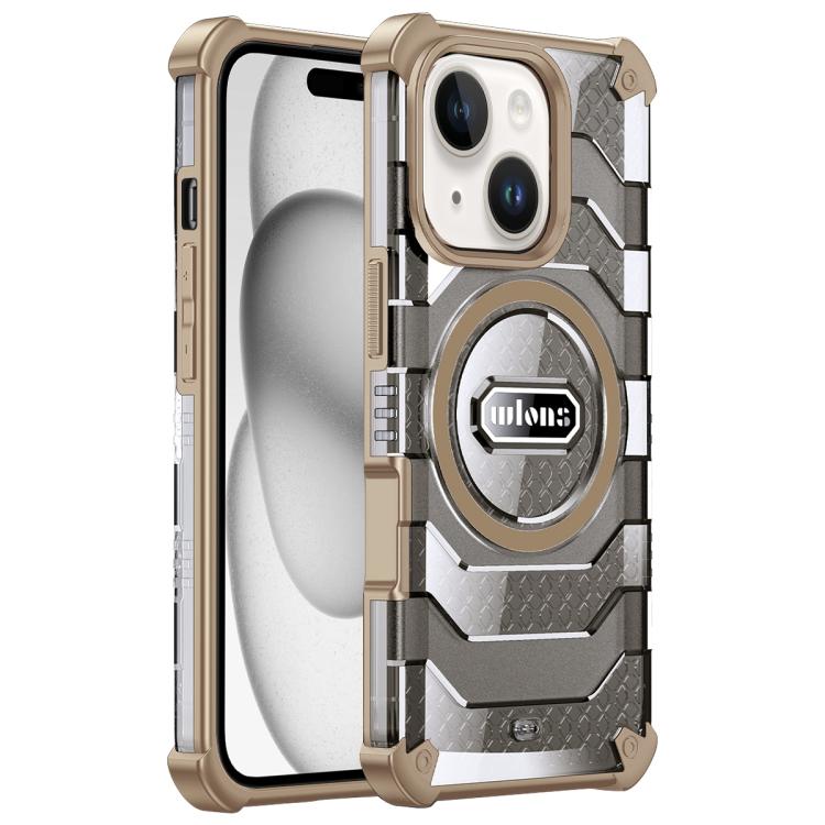 wlons Explorer Series PC Hybrid TPU MagSafe Magnetic Case, For iPhone 16 Pro Max, For iPhone 16 Pro, For iPhone 15 Pro Max, For iPhone 15 Pro, For iPhone 15