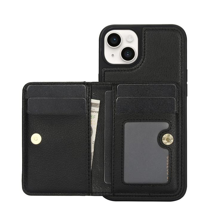 AwQuer Horizontal Flip Card Bag Holder Leather Phone Case, For iPhone 14 Plus, For iPhone 14 / 13, For iPhone 14 Pro, For iPhone 14 Pro Max