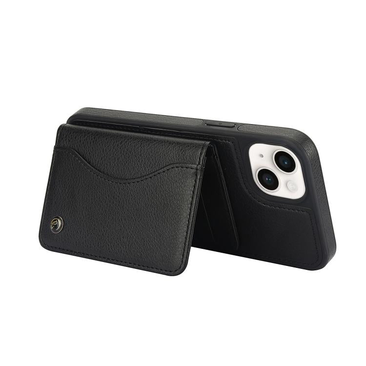 AwQuer Horizontal Flip Card Bag Holder Leather Phone Case, For iPhone 14 Plus, For iPhone 14 / 13, For iPhone 14 Pro, For iPhone 14 Pro Max