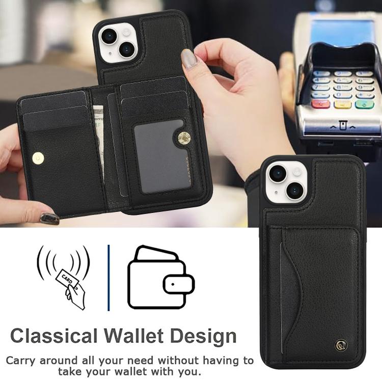 AwQuer Horizontal Flip Card Bag Holder Leather Phone Case, For iPhone 14 Plus, For iPhone 14 / 13, For iPhone 14 Pro, For iPhone 14 Pro Max