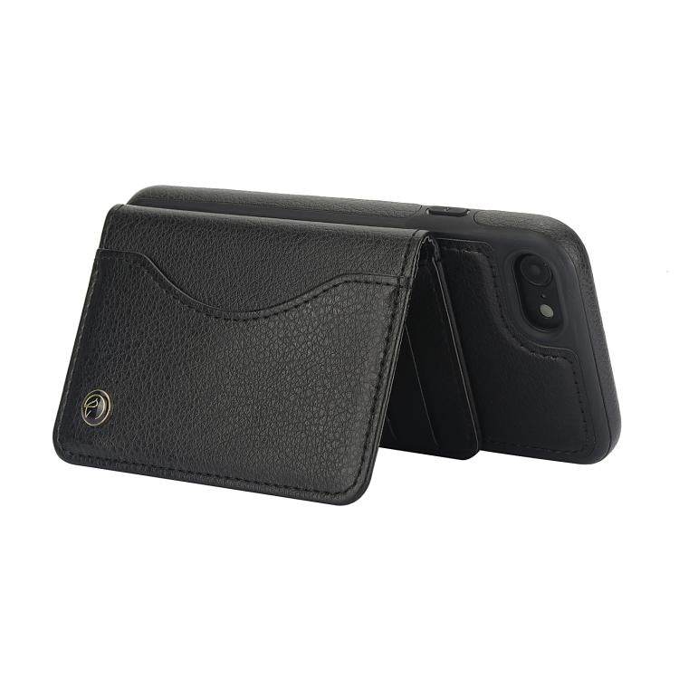 AwQuer Horizontal Flip Card Bag Holder Leather Phone Case, For iPhone 7 / 8 / SE 2022, For iPhone 13 Pro Max, For iPhone 13 Pro, For iPhone 12 / 12 Pro