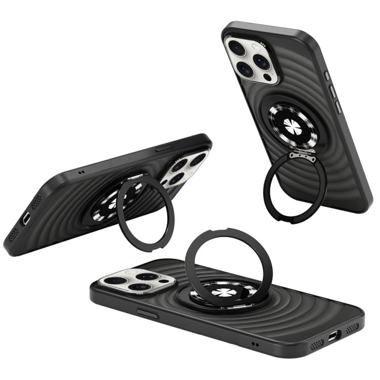 Skin Ripples MagSafe Holder Phone Case, For iPhone 15 Pro, For iPhone 15, For iPhone 14, For iPhone 14 Pro
