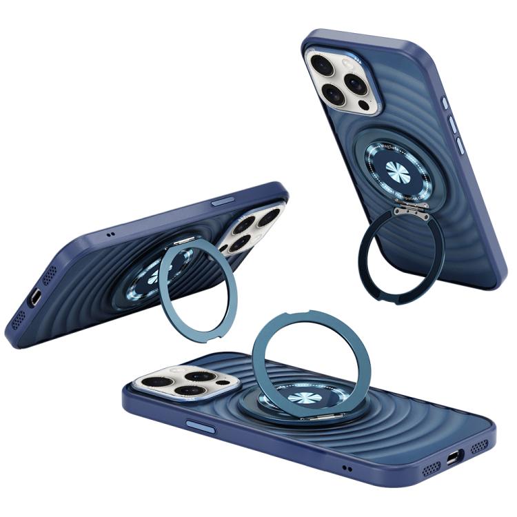Skin Ripples MagSafe Holder Phone Case, For iPhone 15 Pro, For iPhone 15, For iPhone 14, For iPhone 14 Pro