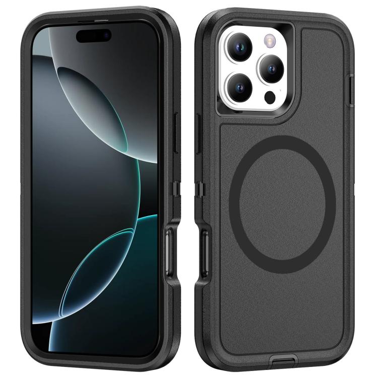 Life Waterproof Rugged MagSafe Magnetic Phone Case, For iPhone 16 Pro Max, For iPhone 16 Pro, For iPhone 16 Plus, For iPhone 16