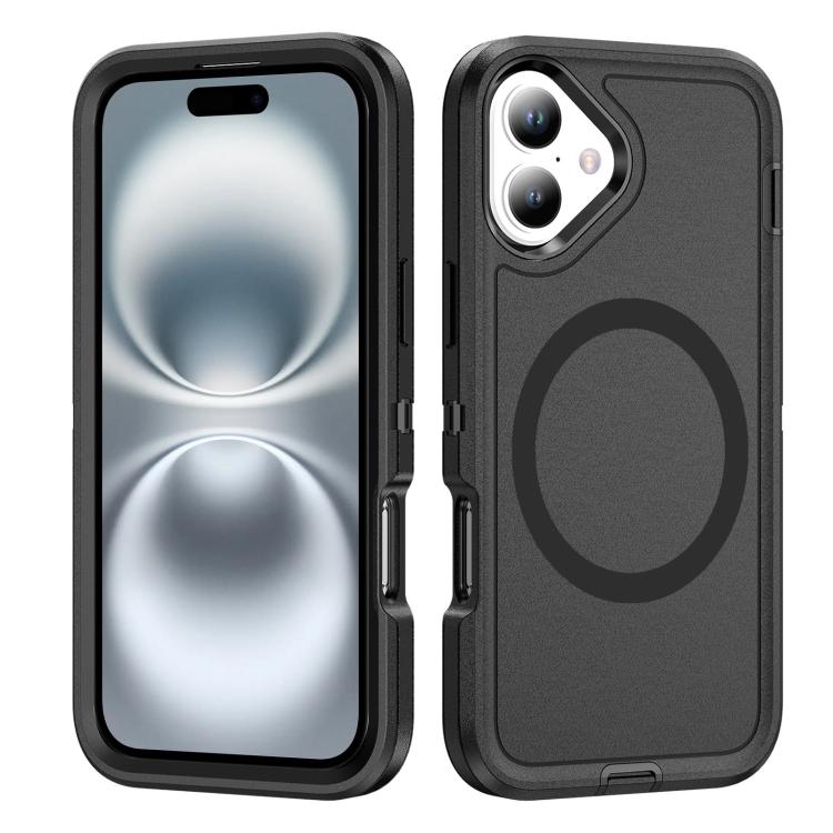 Life Waterproof Rugged MagSafe Magnetic Phone Case, For iPhone 16 Pro Max, For iPhone 16 Pro, For iPhone 16 Plus, For iPhone 16