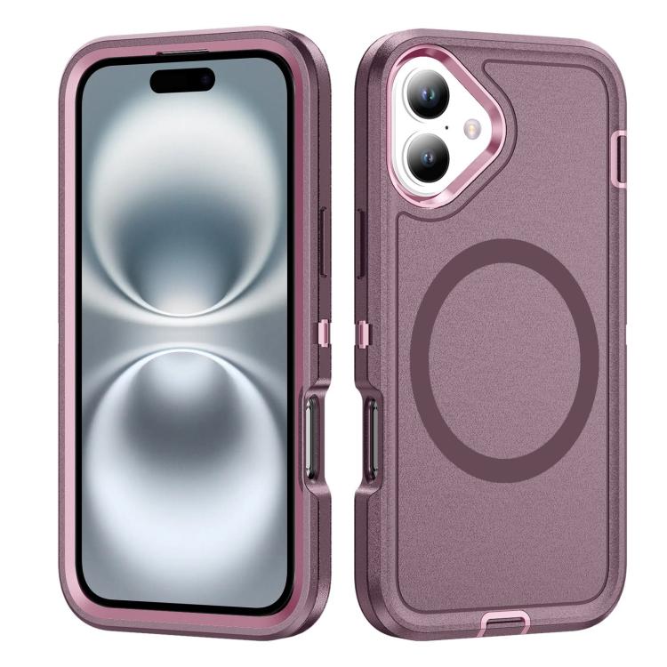Life Waterproof Rugged MagSafe Magnetic Phone Case, For iPhone 16 Pro Max, For iPhone 16 Pro, For iPhone 16 Plus, For iPhone 16