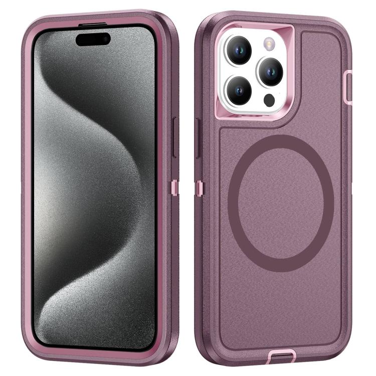Life Waterproof Rugged MagSafe Magnetic Phone Case, For iPhone 15 Pro Max, For iPhone 15 Pro, For iPhone 14 Plus / 15 Plus, For iPhone 15