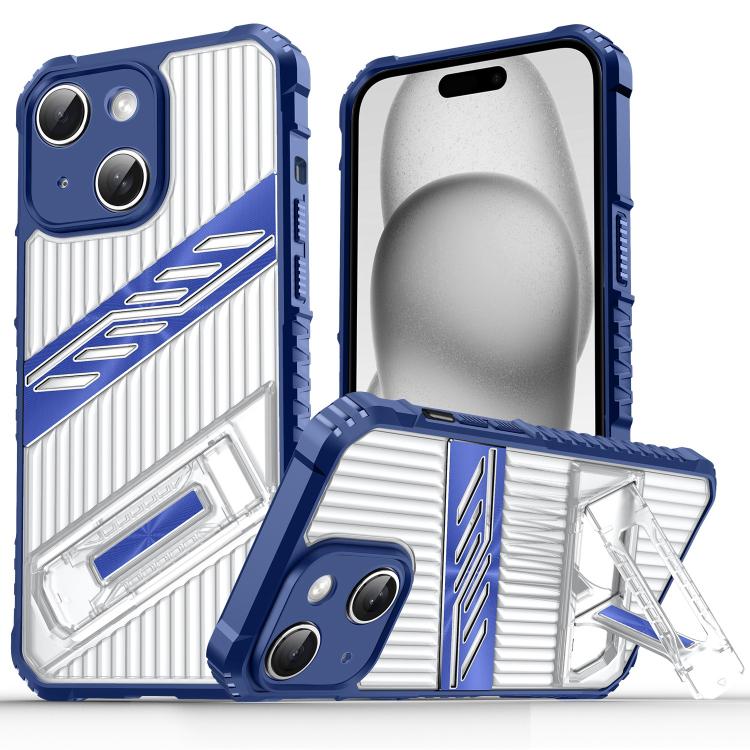 Plating Holder PC Hybrid TPU Phone Case, For iPhone 15 Pro Max, For iPhone 15 Pro, For iPhone 15 Plus, For iPhone 15