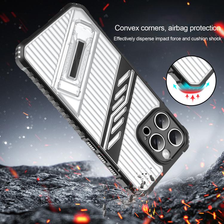 Plating Holder PC Hybrid TPU Phone Case, For iPhone 15 Pro Max, For iPhone 15 Pro, For iPhone 15 Plus, For iPhone 15