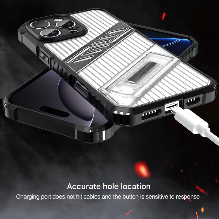 Plating Holder PC Hybrid TPU Phone Case, For iPhone 15 Pro Max, For iPhone 15 Pro, For iPhone 15 Plus, For iPhone 15