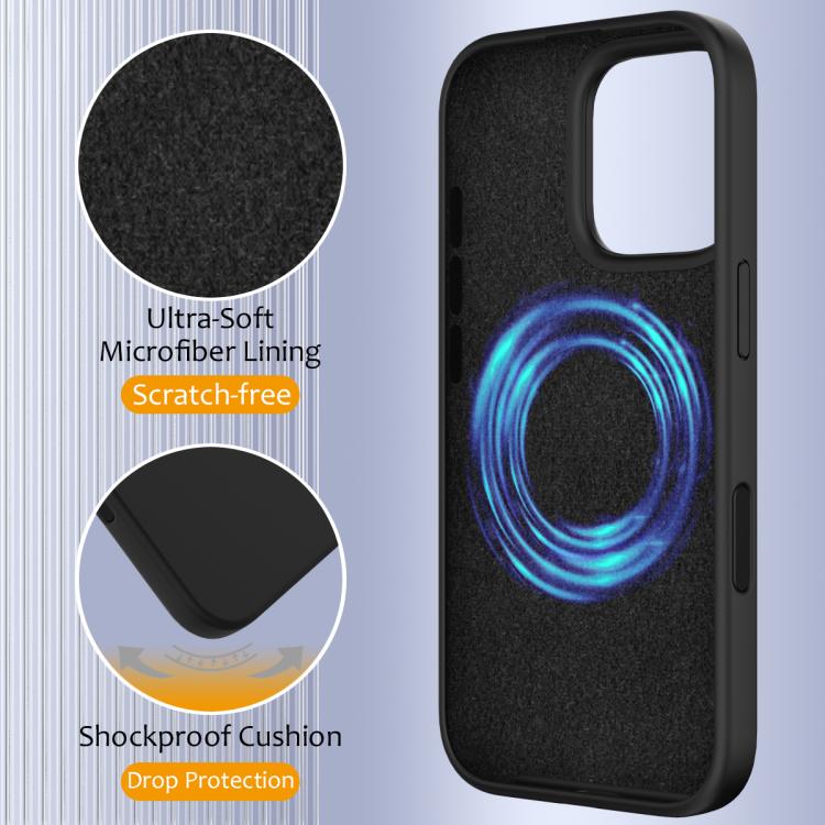 Silicone Magsafe Phone Case with Camera Control Button