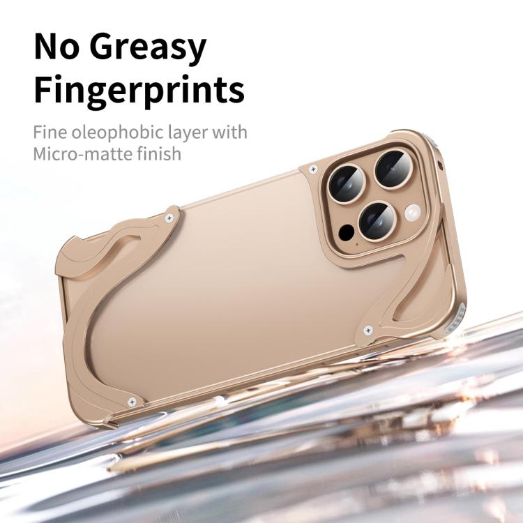 Dolphin Metal Hybrid PC Transparent Back Panel Phone Case, For iPhone 16 Pro Max, For iPhone 16 Pro, For iPhone 15 Pro Max, For iPhone 15 Pro