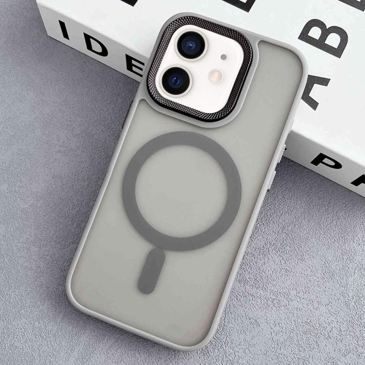Diamond Lens Frame PC Hybrid TPU MagSafe Phone Case, For iPhone 13, For iPhone 12, For iPhone 12 Pro Max, For iPhone 12 Pro