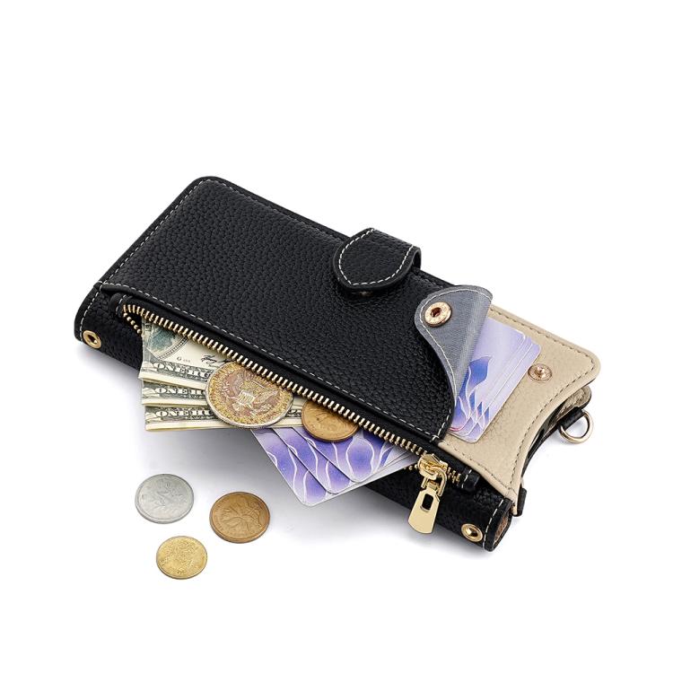 Crossbody Chain Fishtail Litchi Leather Phone Case, For iPhone 14 Pro Max, For iPhone 13 Pro Max, For iPhone 13 Pro, For iPhone 13