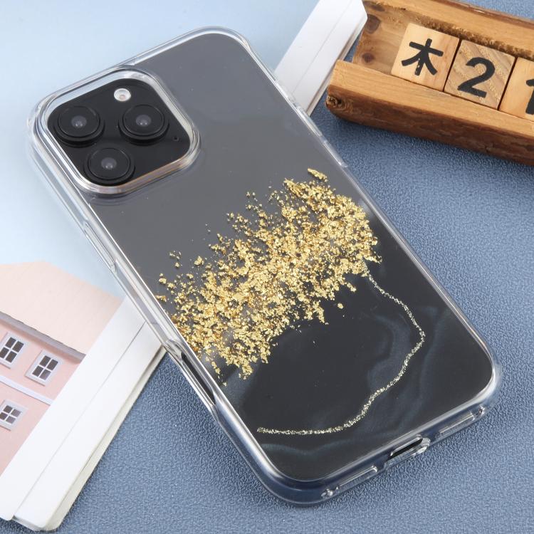 DFANS DESIGN Dual Color Starlight Shining TPU Hybrid PC Phone Case, For iPhone 16 Pro Max
