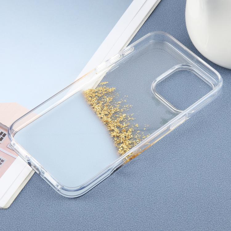 DFANS DESIGN Dual Color Starlight Shining TPU Hybrid PC Phone Case, For iPhone 16 Pro Max