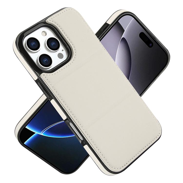 Tri-fold Holder Leather Phone Case with Card Slot, For iPhone 16 Pro Max, For iPhone 16 Pro, For iPhone 16 Plus, For iPhone 16