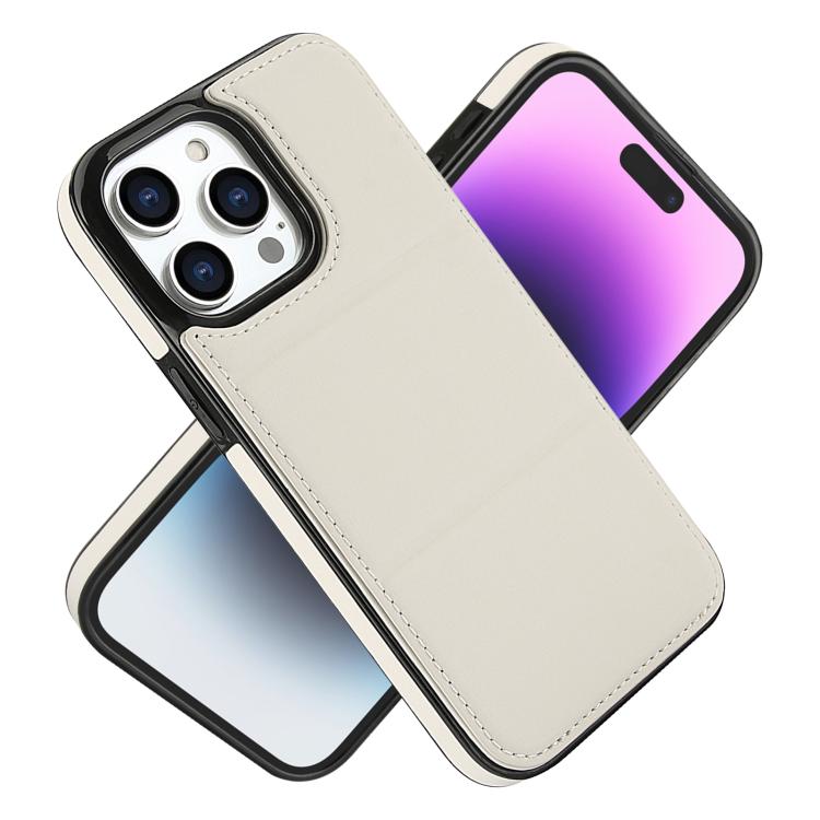 Tri-fold Holder Leather Phone Case with Card Slot, For iPhone 15 Pro Max, For iPhone 15 Pro, For iPhone 15 Plus, For iPhone 15