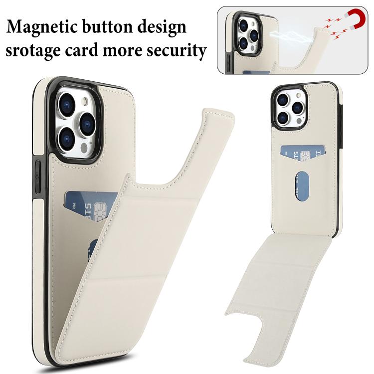 Tri-fold Holder Leather Phone Case with Card Slot, For iPhone 15 Pro Max, For iPhone 15 Pro, For iPhone 15 Plus, For iPhone 15