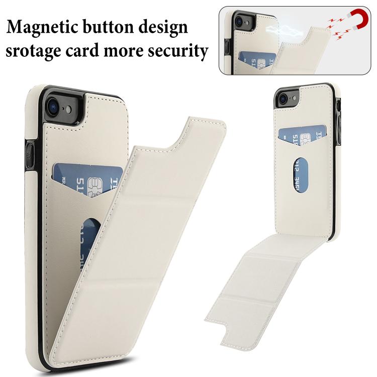 Tri-fold Holder Leather Phone Case with Card Slot, For iPhone SE 2022 / SE 2020 / 7 / 8, For iPhone 13 Pro Max, For iPhone 13 Pro, For iPhone 13