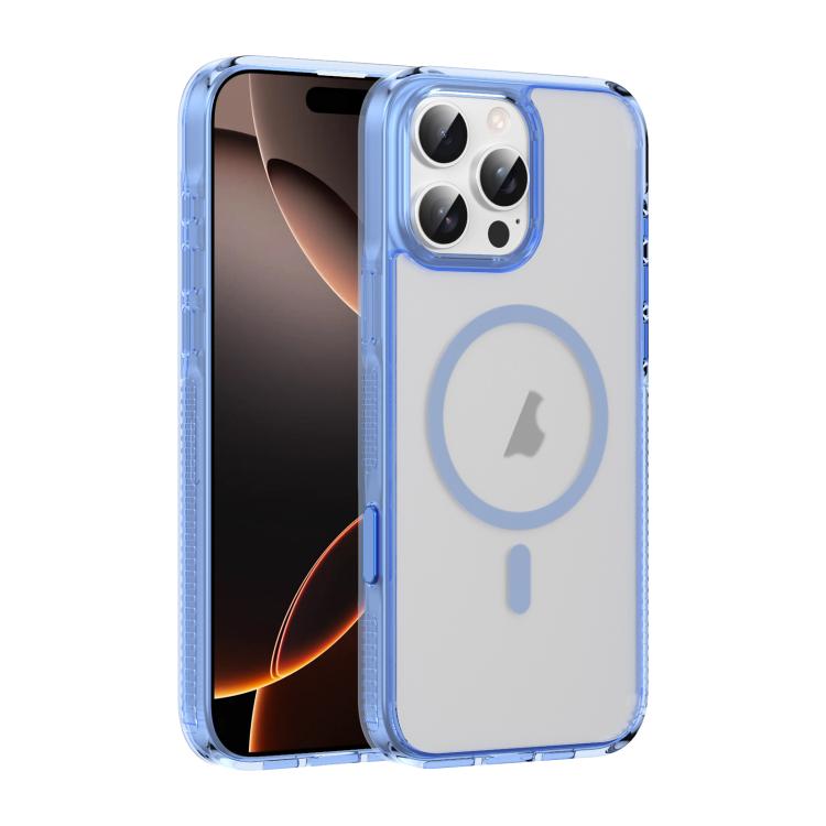 Translucent Frosted MagSafe Phone Case with AI Button, For iPhone 16 Pro Max, For iPhone 16 Pro, For iPhone 16 Plus, For iPhone 16