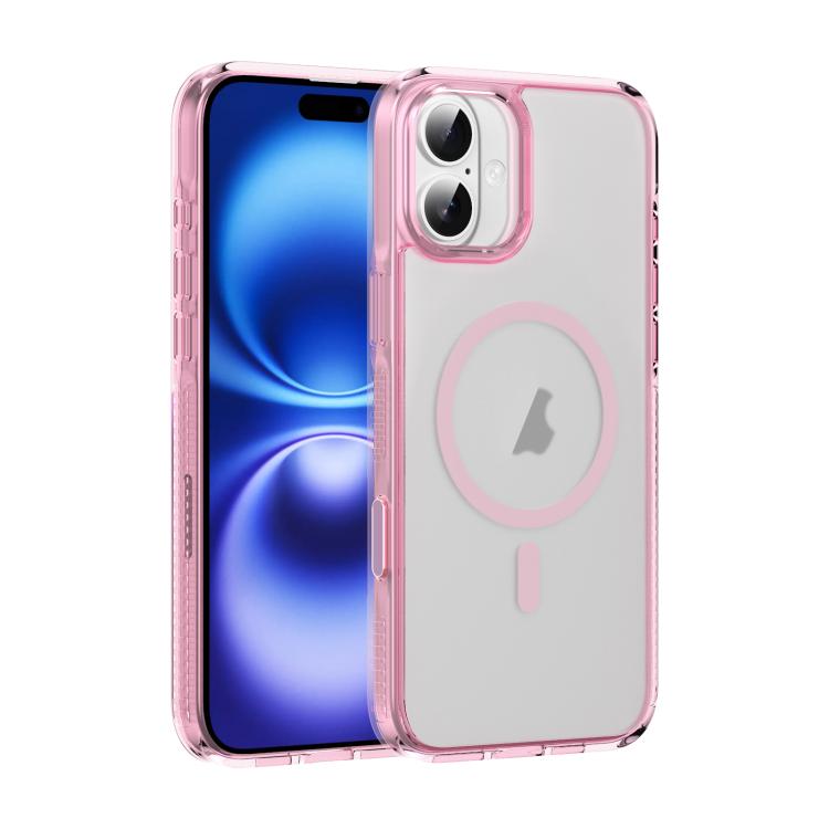 Translucent Frosted MagSafe Phone Case with AI Button, For iPhone 16 Pro Max, For iPhone 16 Pro, For iPhone 16 Plus, For iPhone 16