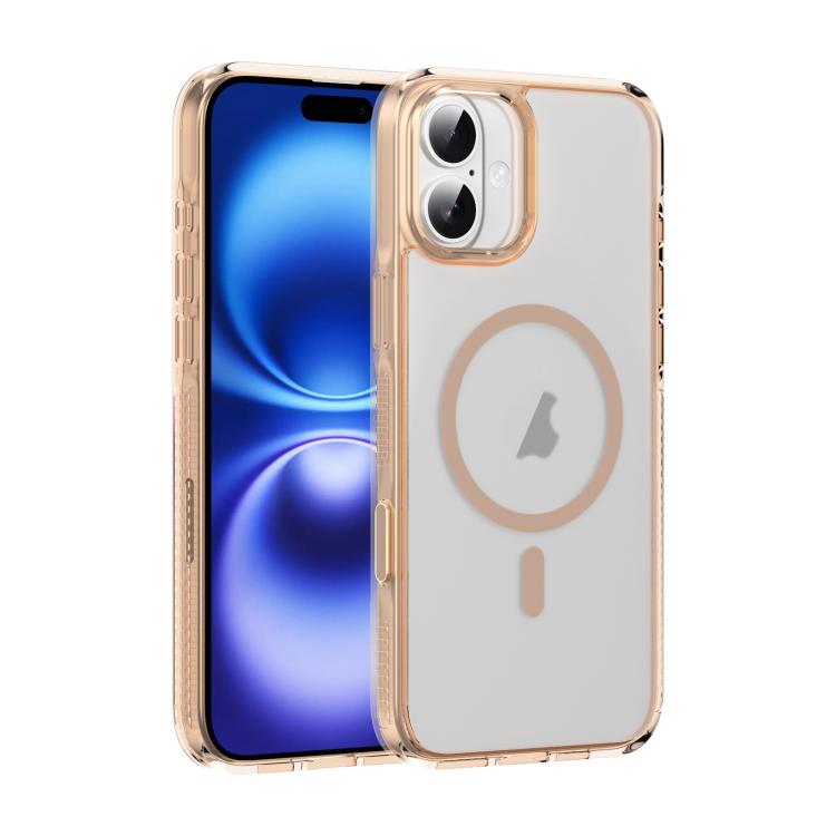 Translucent Frosted MagSafe Phone Case with AI Button, For iPhone 16 Pro Max, For iPhone 16 Pro, For iPhone 16 Plus, For iPhone 16