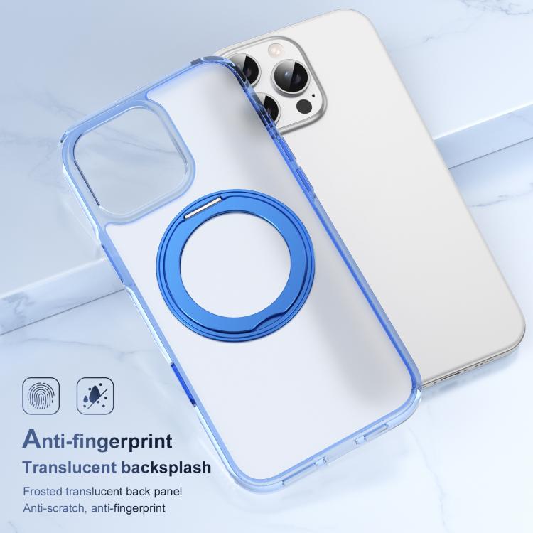 Translucent Frosted MagSafe Holder Phone Case with AI Button, For iPhone 16 Pro Max, For iPhone 16 Pro, For iPhone 16 Plus, For iPhone 16