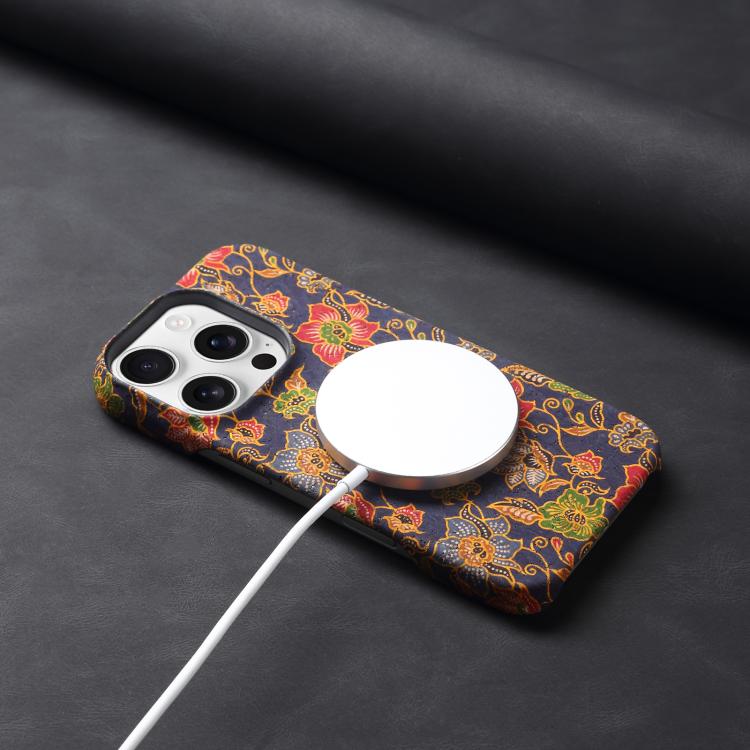 Denior A16 Flower Language Series MagSafe PC Phone Case, For iPhone 16 Pro Max, For iPhone 16 Pro, For iPhone 16 Plus, For iPhone 16