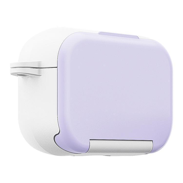 Mirror Stand Silicone Earphones Protective Case, For AirPods Pro, For AirPods Pro 2, For AirPods 4, For AirPods 3
