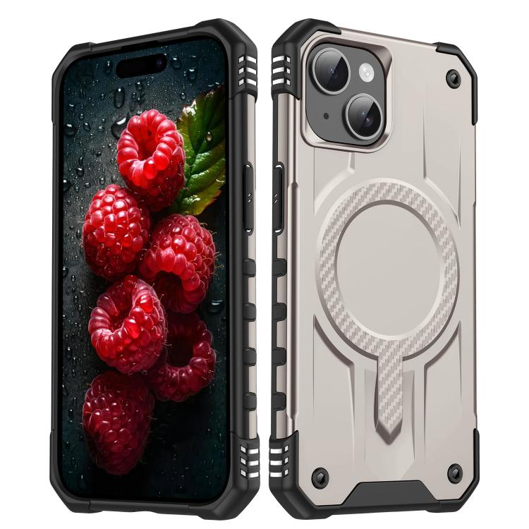 Straship MagSafe TPU Hybrid PC Phone Case, For iPhone 15 Pro Max, For iPhone 15 Pro, For iPhone 15 Plus