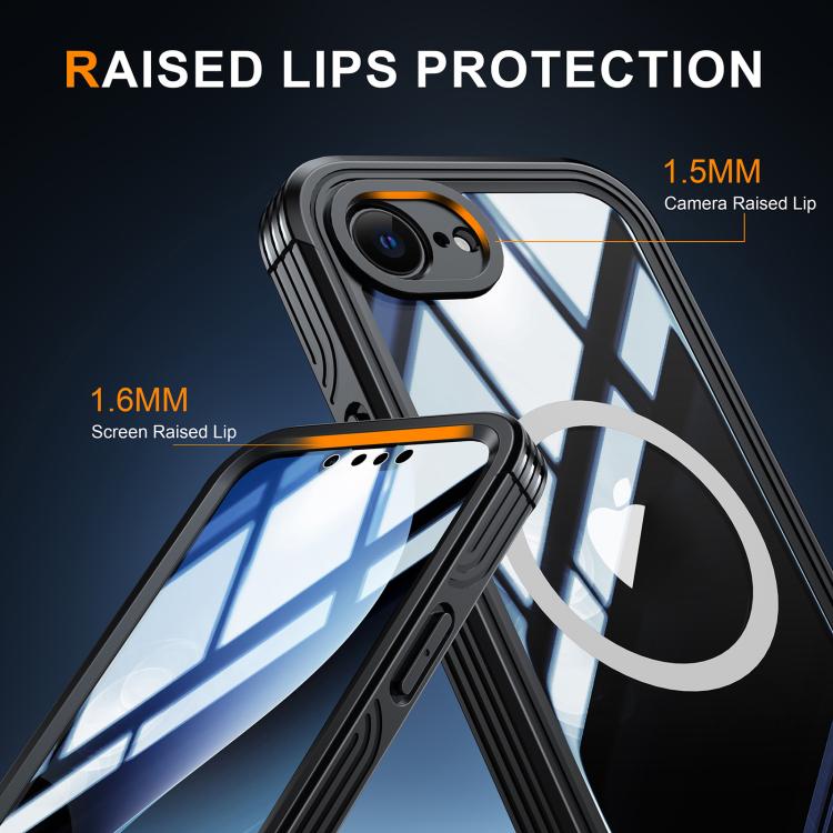 RedPepper Tempered Glass MagSafe Phone Case, For iPhone 16e