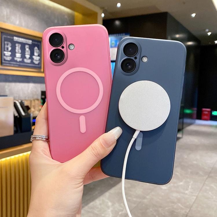 Fine Hole Ice Fog MagSafe PC Phone Case, For iPhone 16, For iPhone 15 Pro Max, For iPhone 15 Pro