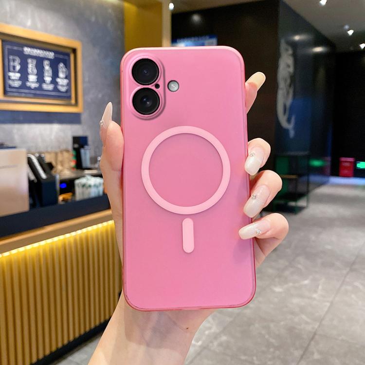 Fine Hole Ice Fog MagSafe PC Phone Case, For iPhone 16, For iPhone 15 Pro Max, For iPhone 15 Pro