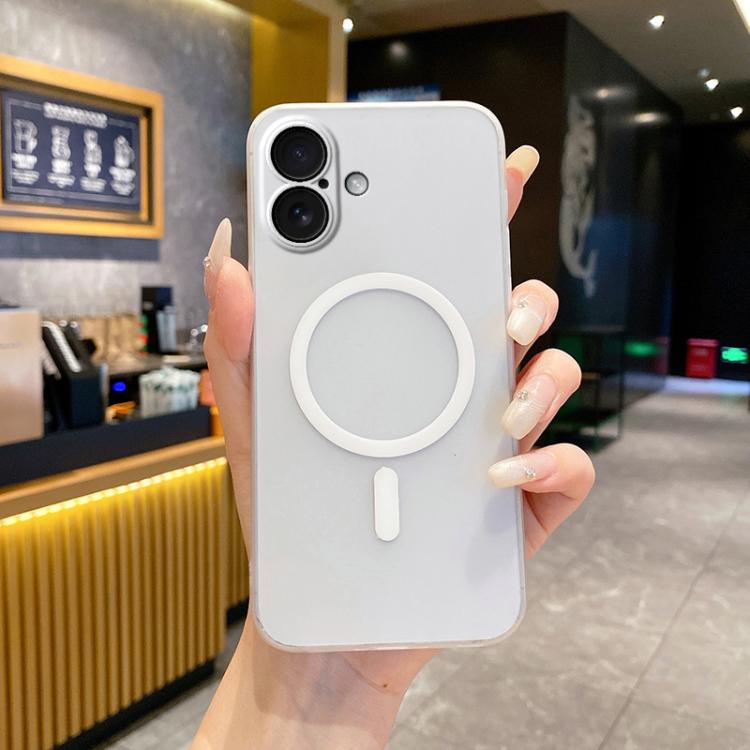 Fine Hole Ice Fog MagSafe PC Phone Case, For iPhone 16, For iPhone 15 Pro Max, For iPhone 15 Pro