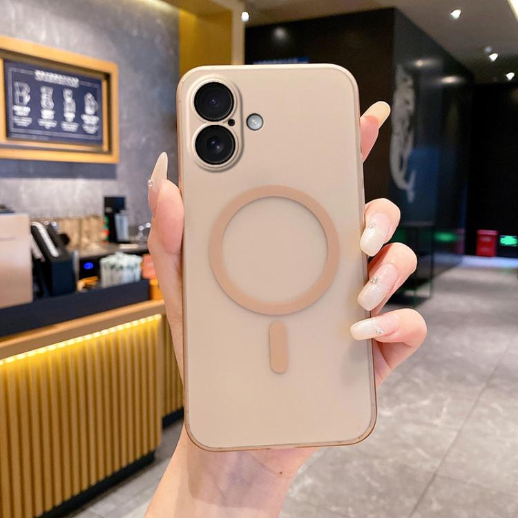 Fine Hole Ice Fog MagSafe PC Phone Case, For iPhone 16, For iPhone 15 Pro Max, For iPhone 15 Pro